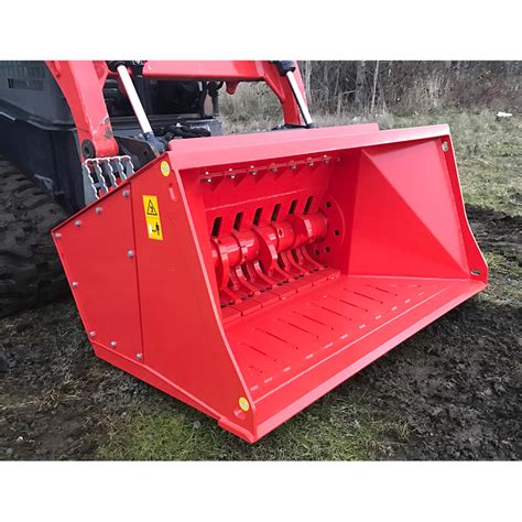 skid steer crusher attachment|skid steer stone crushing attachments.